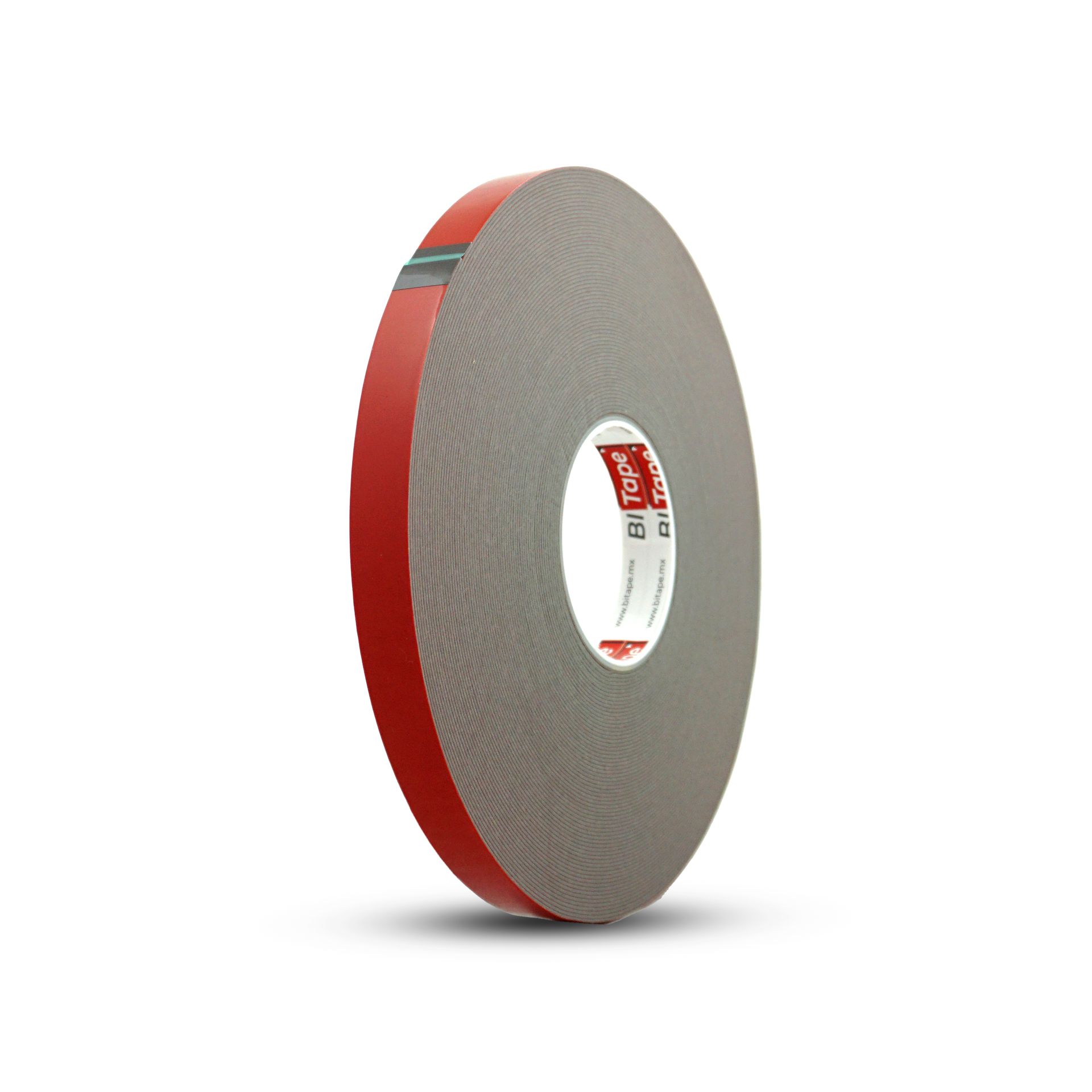 BiTape 901G — Cinta Doble Cara Uso Rudo Gris 1.1mm
