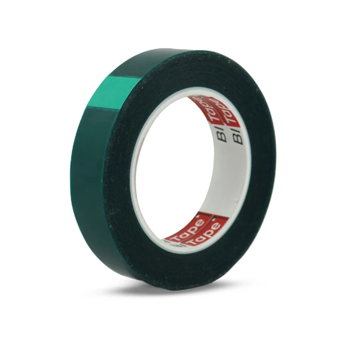 Dark green polyester powder coating masking tape with silicone PSA — BiTape 983V high temp